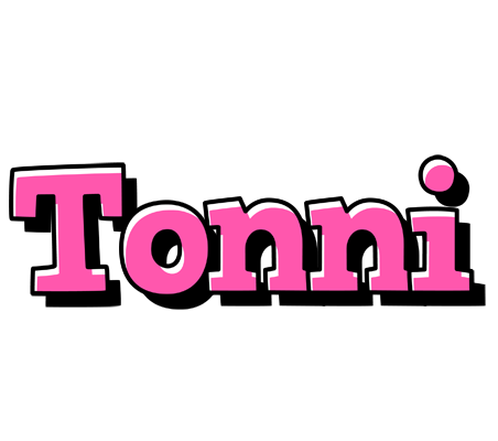 Tonni girlish logo