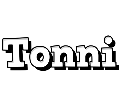 Tonni snowing logo