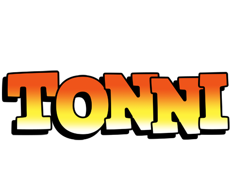 Tonni sunset logo