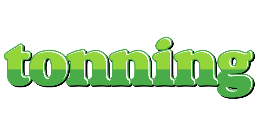 Tonning apple logo