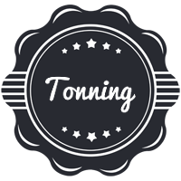 Tonning badge logo