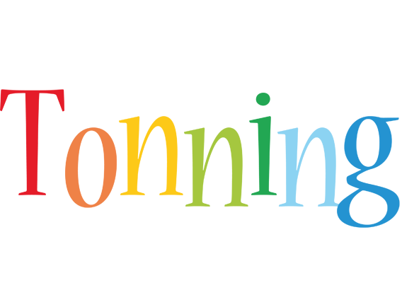 Tonning birthday logo
