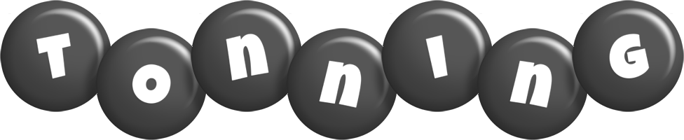 Tonning candy-black logo