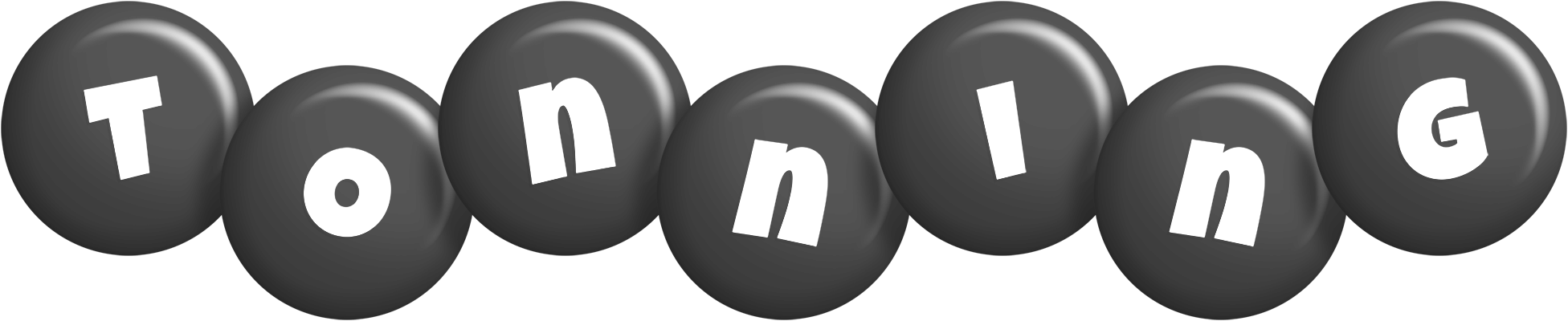 Tonning candy-black logo