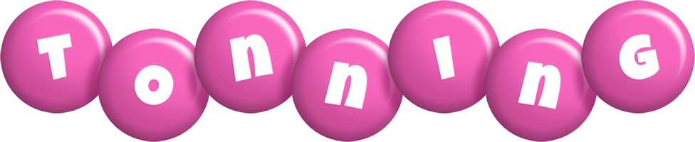 Tonning candy-pink logo