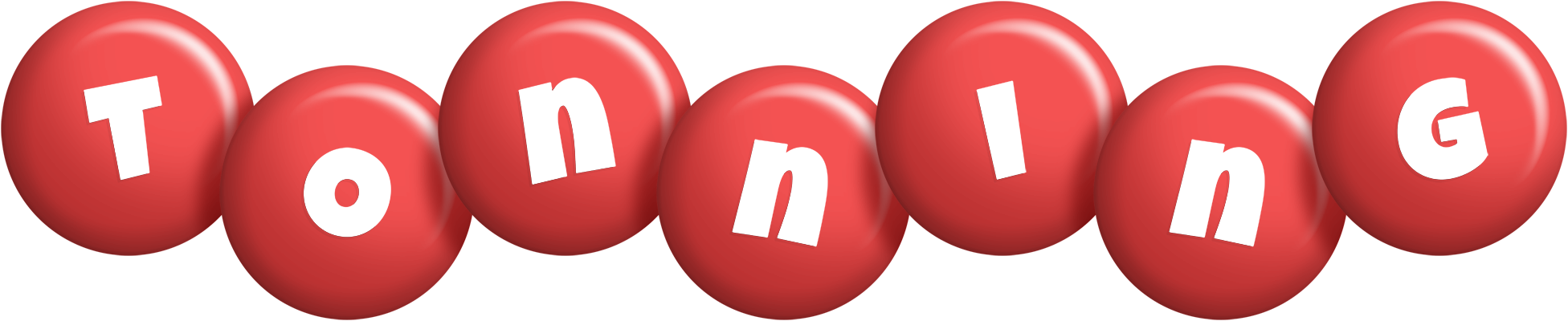 Tonning candy-red logo