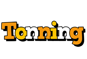 Tonning cartoon logo