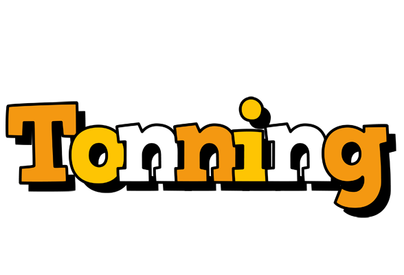 Tonning cartoon logo
