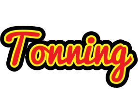 Tonning fireman logo