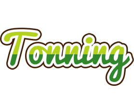 Tonning golfing logo