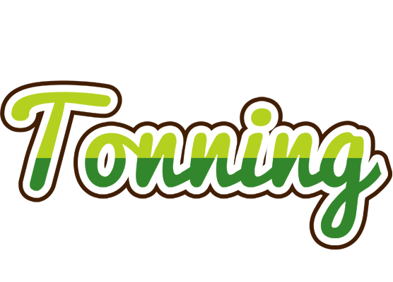 Tonning golfing logo