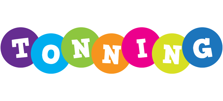 Tonning happy logo