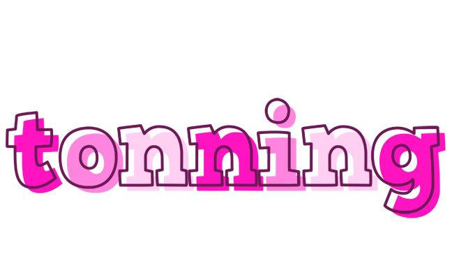 Tonning hello logo