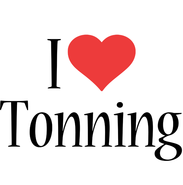 Tonning i-love logo