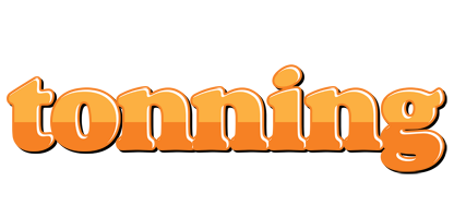 Tonning orange logo