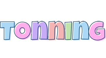 Tonning pastel logo