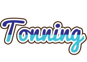 Tonning raining logo