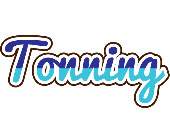 Tonning raining logo