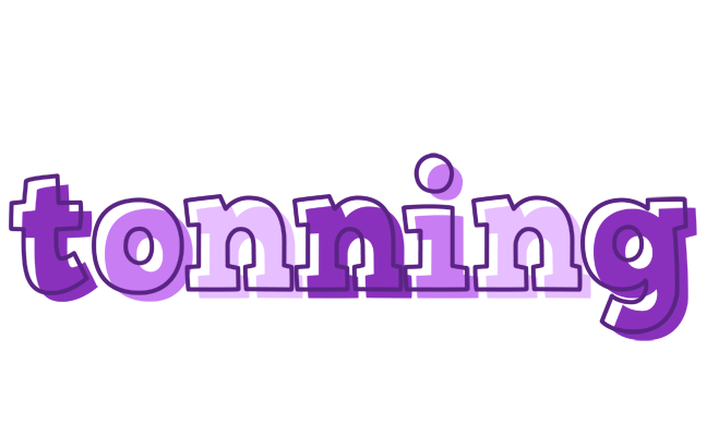 Tonning sensual logo