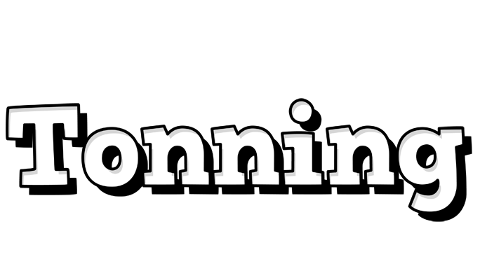 Tonning snowing logo