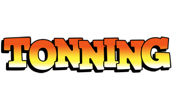 Tonning sunset logo
