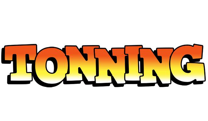 Tonning sunset logo