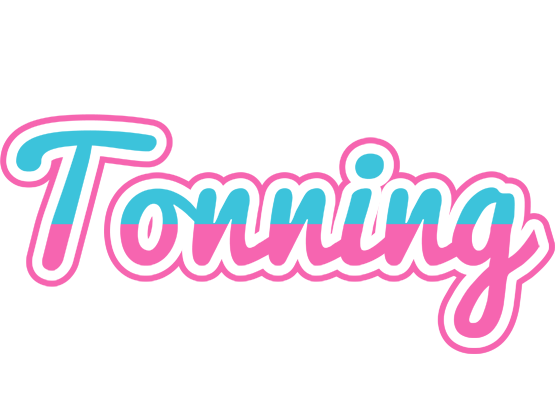 Tonning woman logo