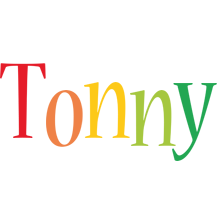 Tonny birthday logo