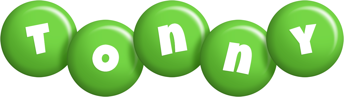 Tonny candy-green logo
