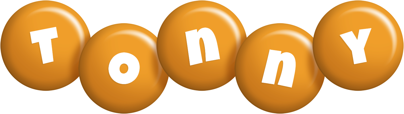Tonny candy-orange logo