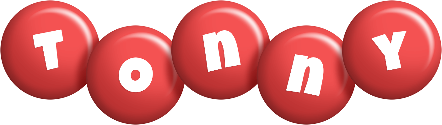 Tonny candy-red logo