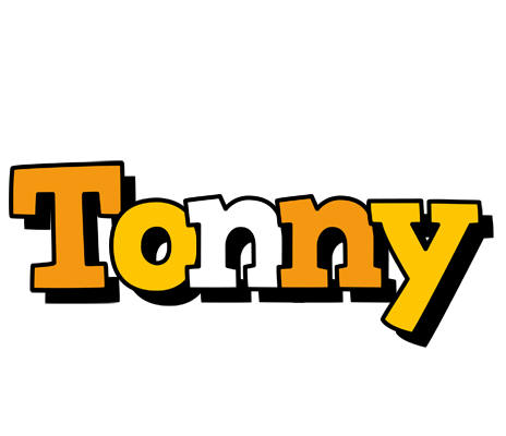 Tonny cartoon logo
