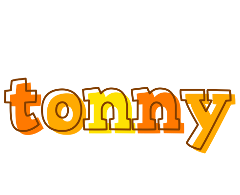 Tonny desert logo