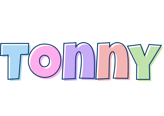 Tonny pastel logo