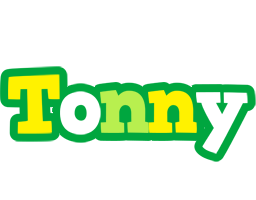 Tonny soccer logo