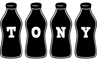 Tony bottle logo