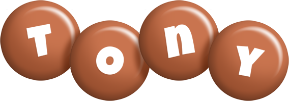Tony candy-brown logo