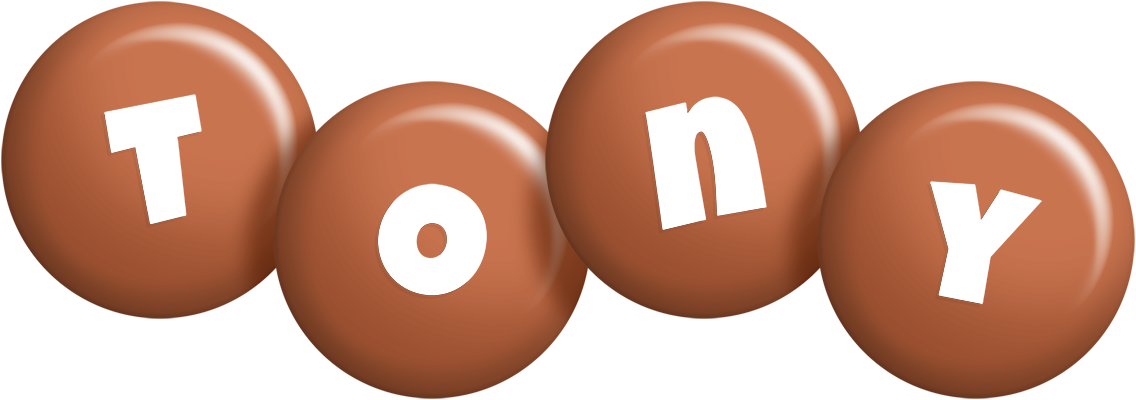 Tony candy-brown logo