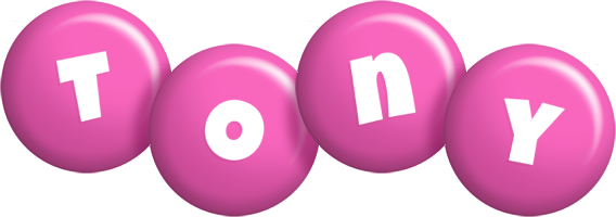 Tony candy-pink logo
