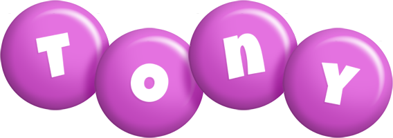 Tony candy-purple logo