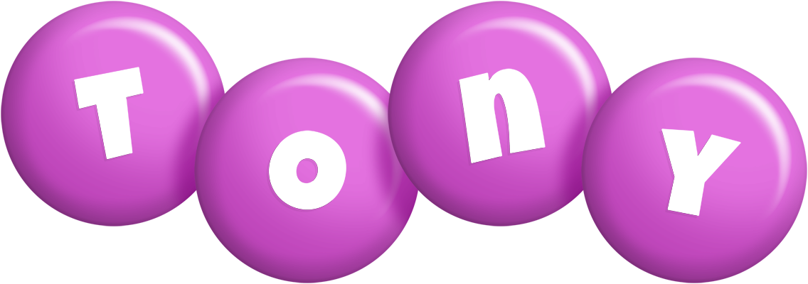 Tony candy-purple logo
