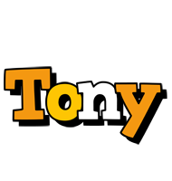 Tony cartoon logo