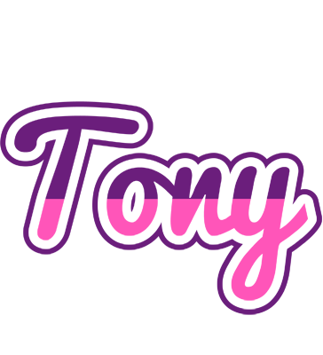 Tony cheerful logo