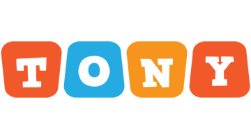 Tony comics logo