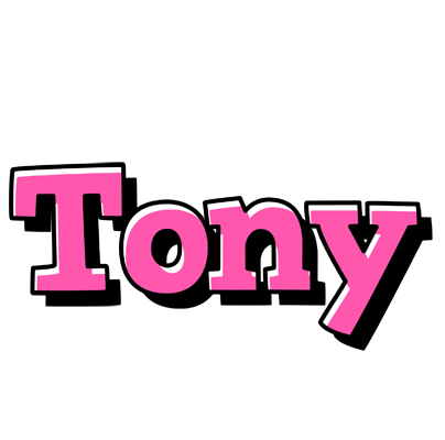 Tony girlish logo
