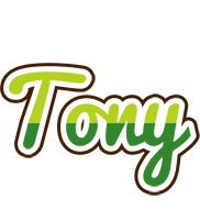 Tony golfing logo