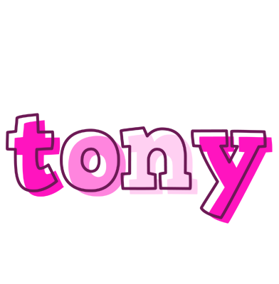 Tony hello logo