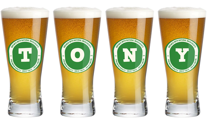 Tony lager logo