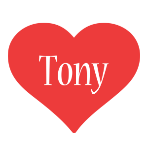 Tony love logo