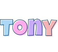 Tony pastel logo